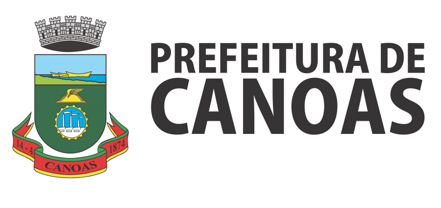 Logo da prefeitura de Canoas