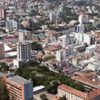 Foto dos edificios da Cidade de Canoas vistos de cima