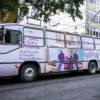 Linha da Leitura levou um pouquinho dos atrativos da feira à escola