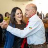 Vice-prefeita Gisele Uequed no Baile Municipal do Idoso de Canoas