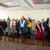 Vice-prefeita Gisele Uequed no Baile Municipal do Idoso de Canoas