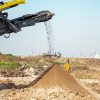 A usina de reciclagem de resíduos da construção civil de Canoas recebeu mais uma parte do maquinário, que produz 150 toneladas por hora