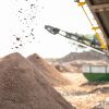 A usina de reciclagem de resíduos da construção civil de Canoas recebeu mais uma parte do maquinário, que produz 150 toneladas por hora