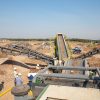A usina de reciclagem de resíduos da construção civil de Canoas recebeu mais uma parte do maquinário, que produz 150 toneladas por hora