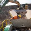 A usina de reciclagem de resíduos da construção civil de Canoas recebeu mais uma parte do maquinário, que produz 150 toneladas por hora