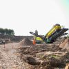 A usina de reciclagem de resíduos da construção civil de Canoas recebeu mais uma parte do maquinário, que produz 150 toneladas por hora