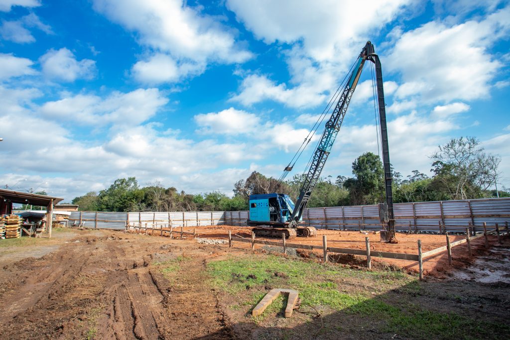 Avança construção do Centro de Eventos no Parque Eduardo Gomes