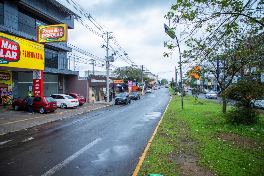 Bloqueio se dá entre a avenida A.J. Renner e a rua Alexandre de Gusmão, no sentido centro-bairro