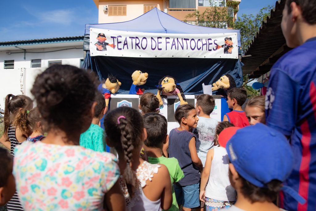 Defesa Civil oferece festa à comunidade para celebrar o Dia da Criança