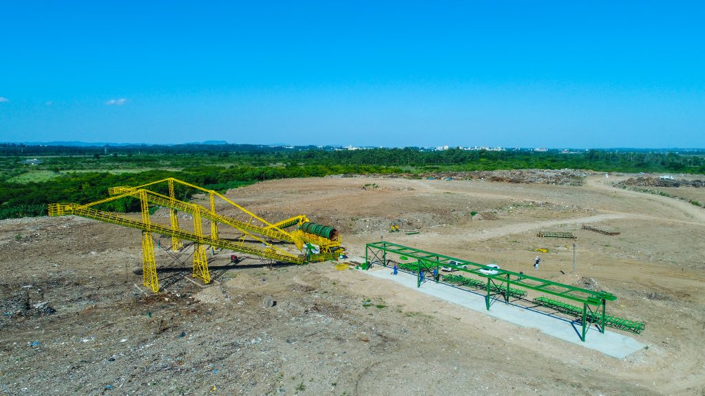 Equipamento da Usina de Reciclagem de RCC