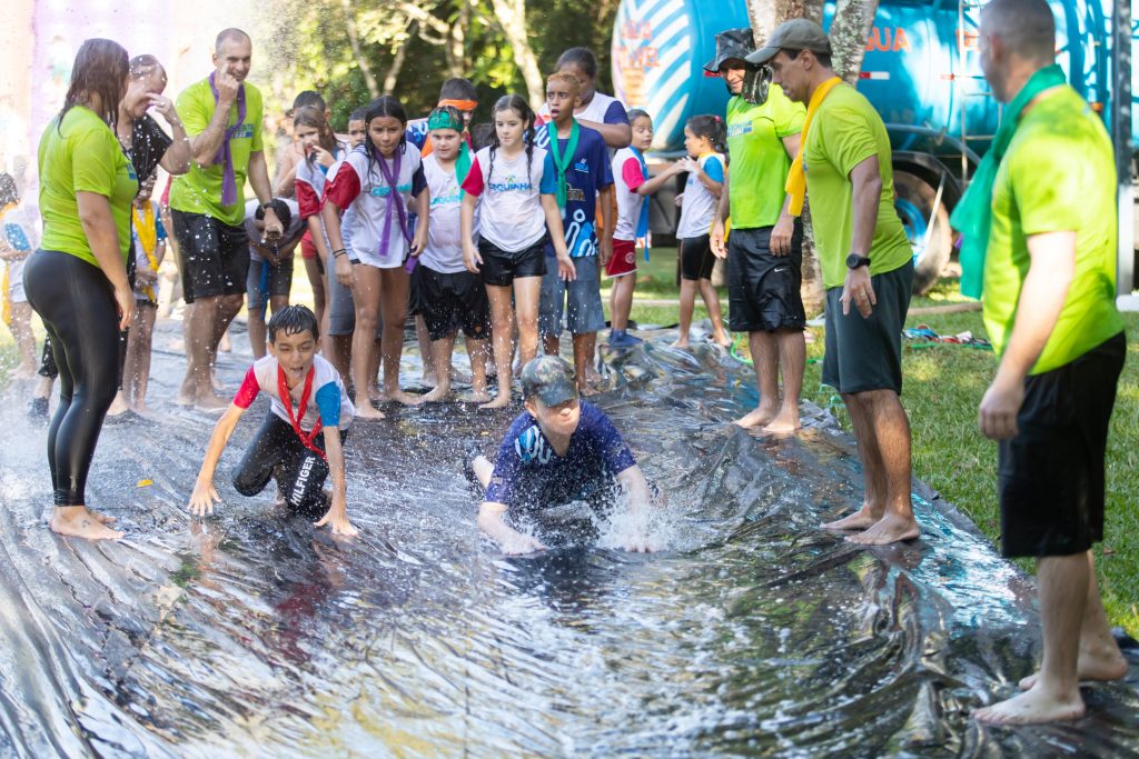 Iniciativa ocorreu no Parque Capão do Corvo e marcou o final das férias escolares