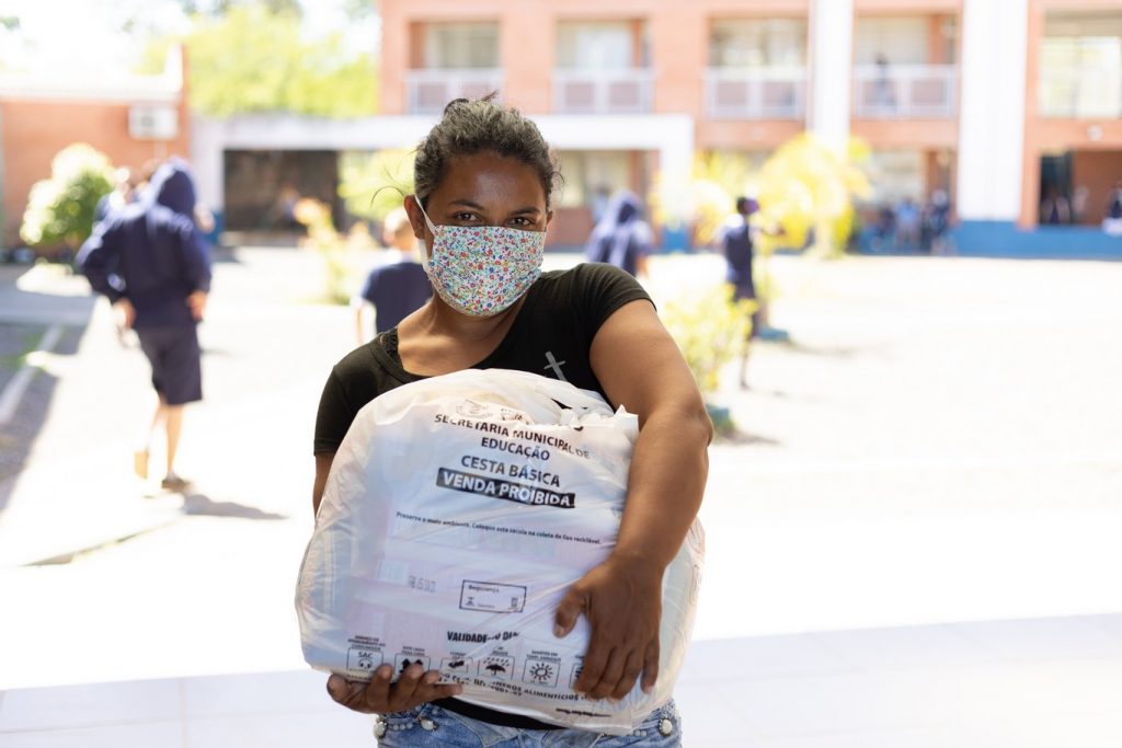 Cerca de 81% das Cestas Escolares do mês de outubro já foram entregues