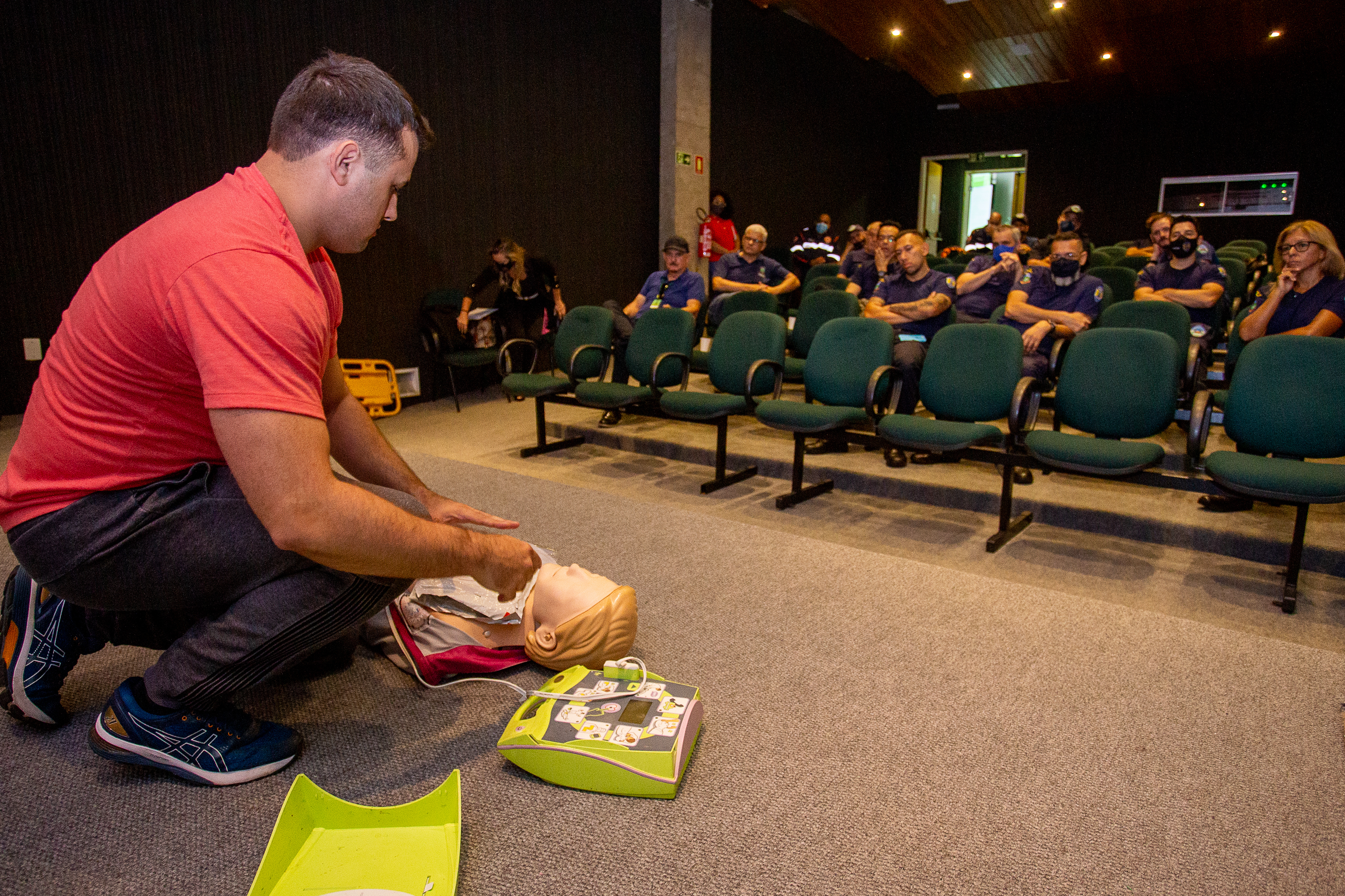 Treinamento foi feito pelo SAMU