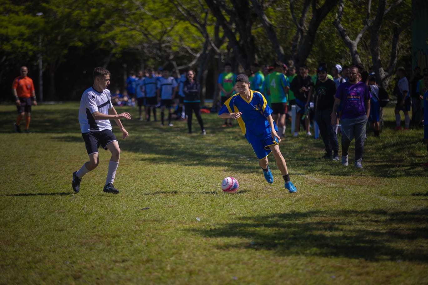 PREFEITURA DE CALÇADO JOGO DE ESTRÉIA DA ESCOLINHA DE FUTEBOL REVELAÇÃO  JOVEM - PREFEITURA DE CALÇADO