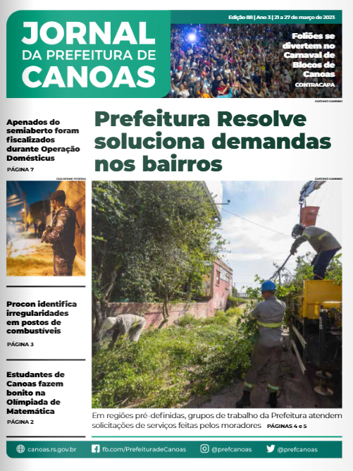 Jornal Da Prefeitura De Canoas Edição 88 | 21 a 27 de março de 2023