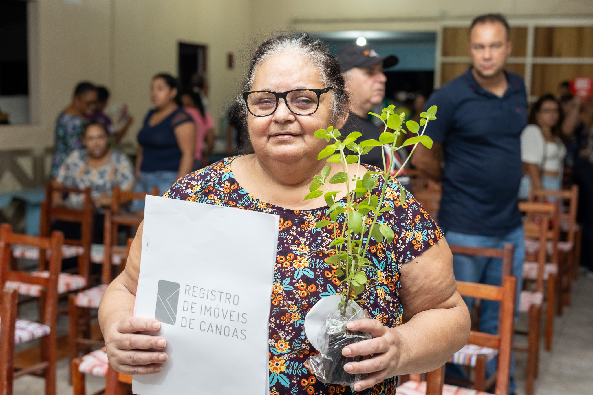 Natalícia com a sua escritura