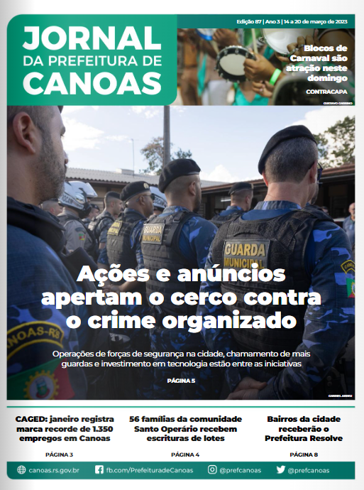 Jornal Da Prefeitura De Canoas Edição 87 | 14 a 20 de março de 2023