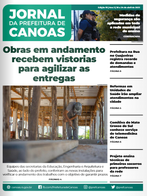 Jornal Da Prefeitura De Canoas Edição 91 |18 a 24 de abril de 2023