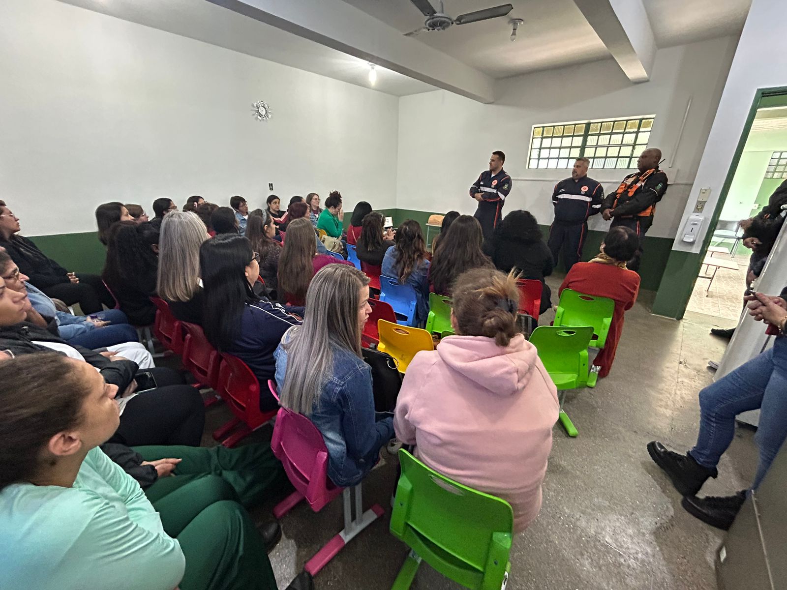 O xeque-mate em sala de aula. Escola Erna Würth, em Canoas