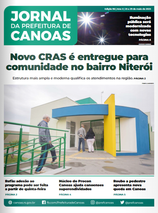 Jornal Da Prefeitura De Canoas Edição 96 | 23 a 29 de maio de 2023