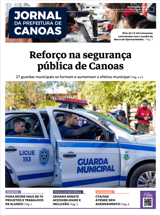 Jornal Da Prefeitura De Canoas Edição 109 | 22 a 28 de Agosto de 2023