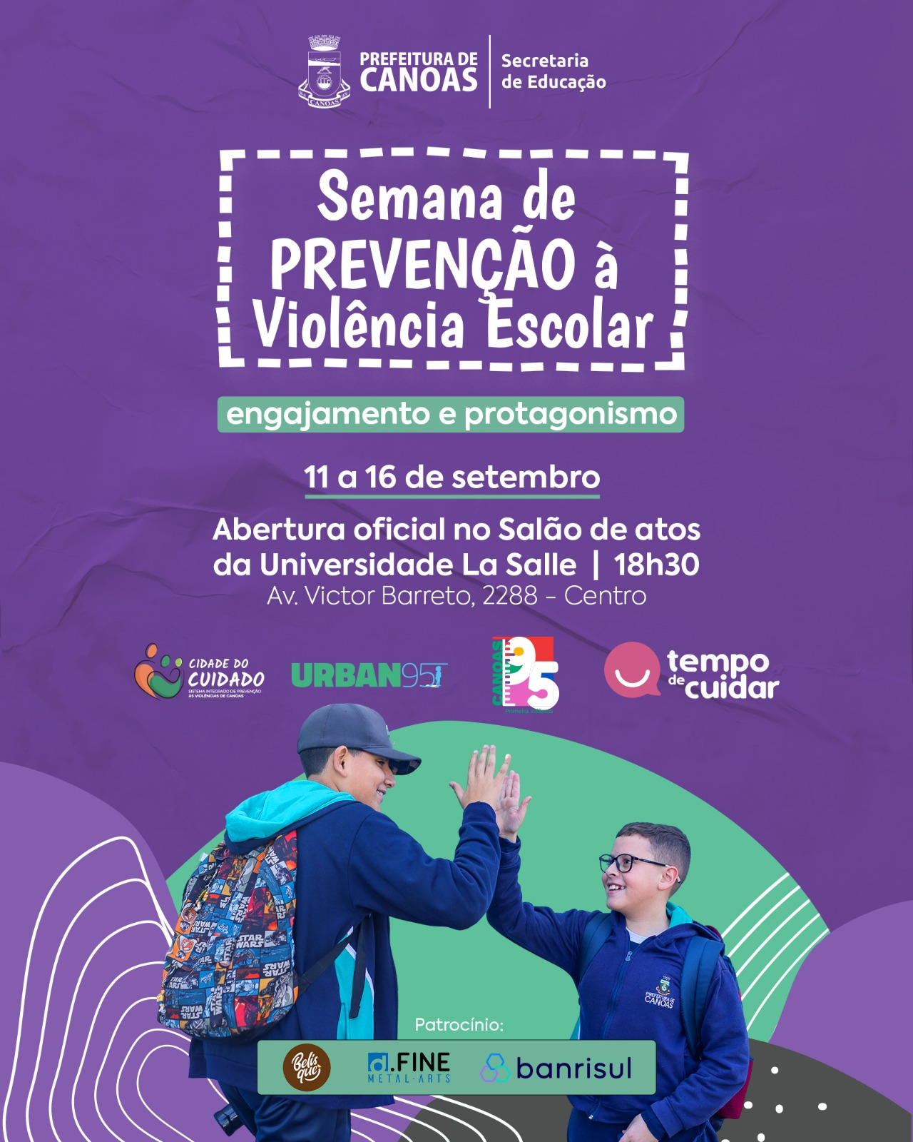 Cambé anuncia programa com medidas de prevenção à violência nas escolas