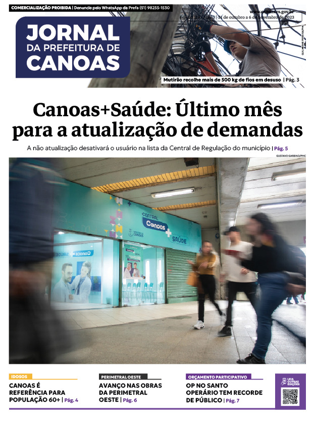Jornal Da Prefeitura De Canoas Edição 119 | 31 de Outubro a 06 de Novembro de 2023