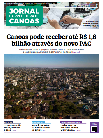 Jornal Da Prefeitura De Canoas Edição 122 | 21 a 27 de Novembro de 2023