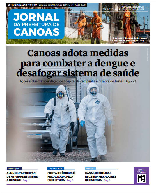 Jornal Da Prefeitura De Canoas Edição 127 | 23 a 29 de Abril de 2024