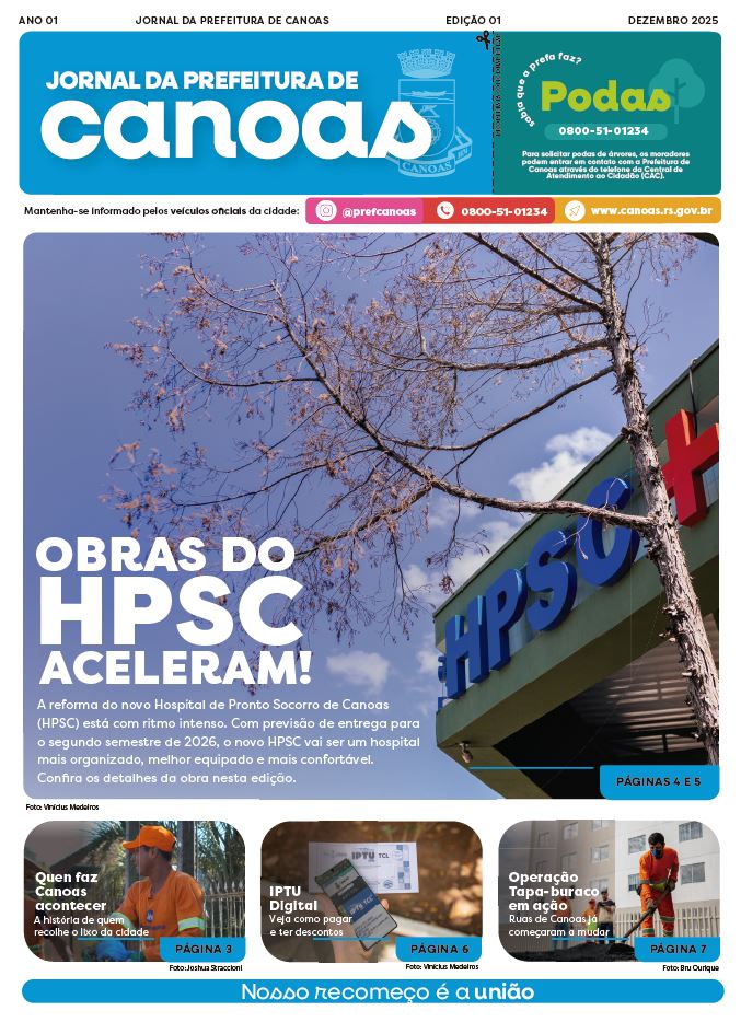 Jornal da Prefeitura de Canoas – Dez de 2025