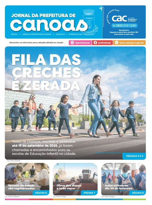 Jornal da Prefeitura de Canoas – Fev de 2026