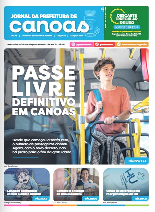 Jornal da Prefeitura de Canoas – Edição março de 2026