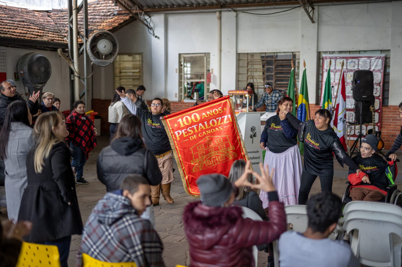 Canoas participa da celebração do Ano dos 100 anos da Pestalozzi