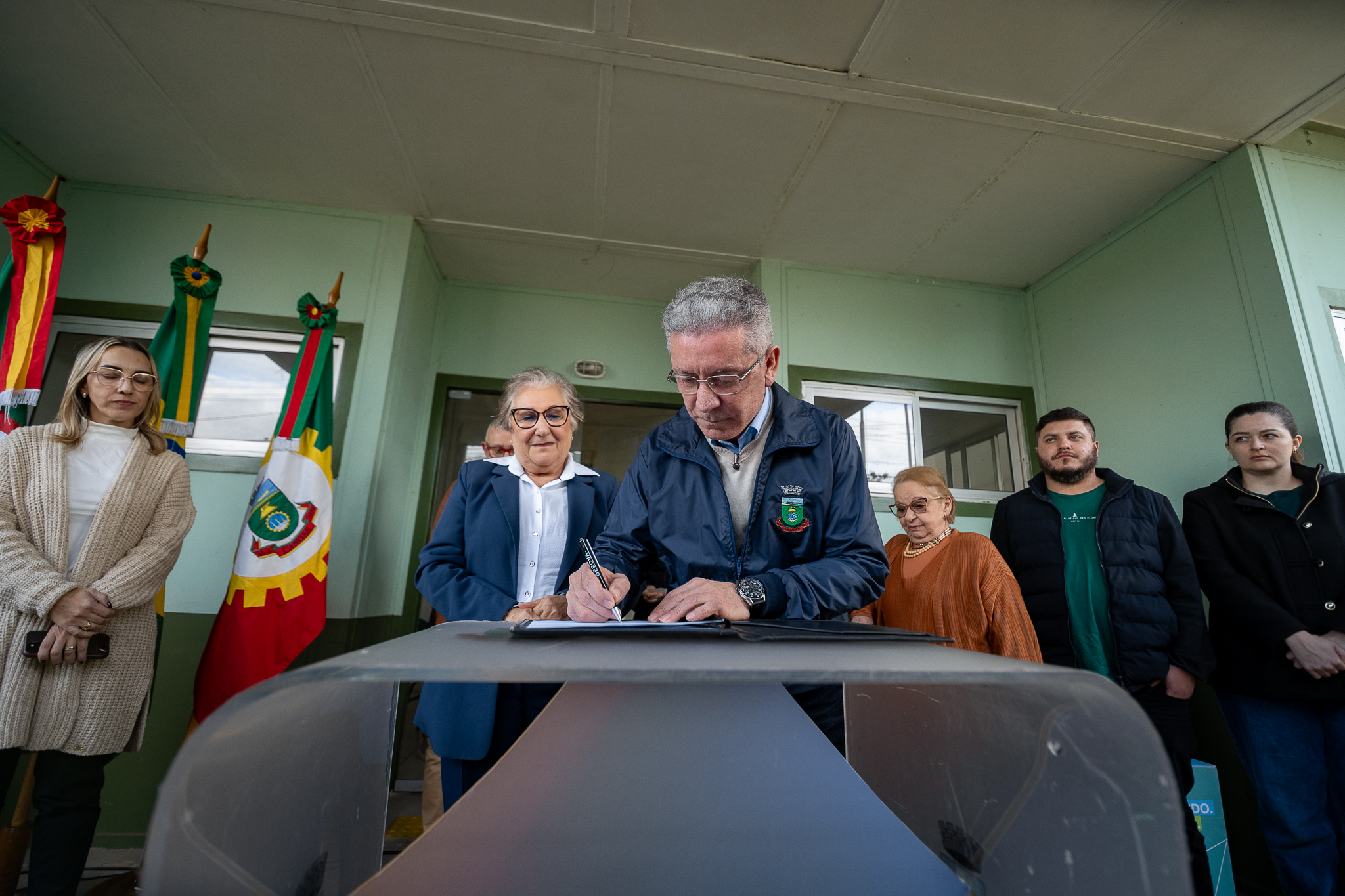 Prefeitura inicia recuperação da EMEI Ledevino Piccinini após danos causados pela enchente de 2024