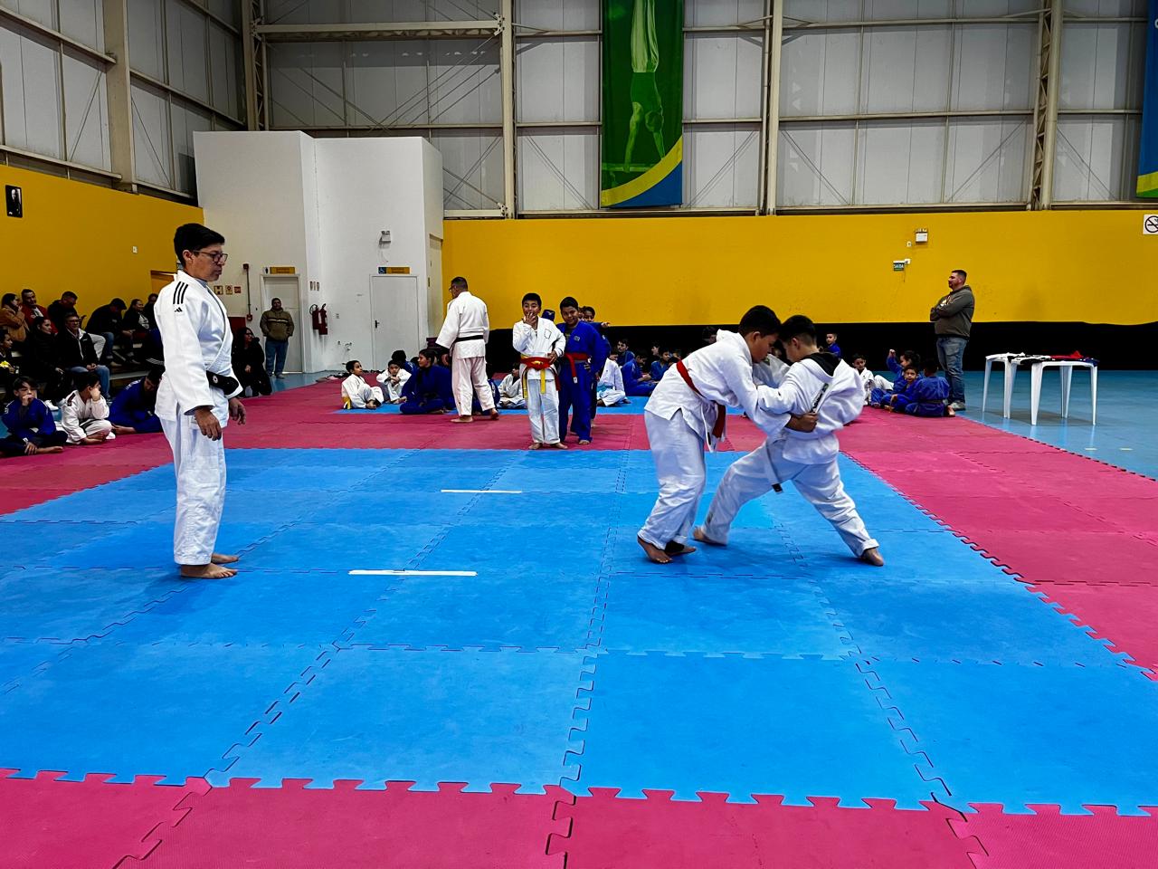 Festival de Judô celebra evolução de alunos do programa Talentos do Esporte